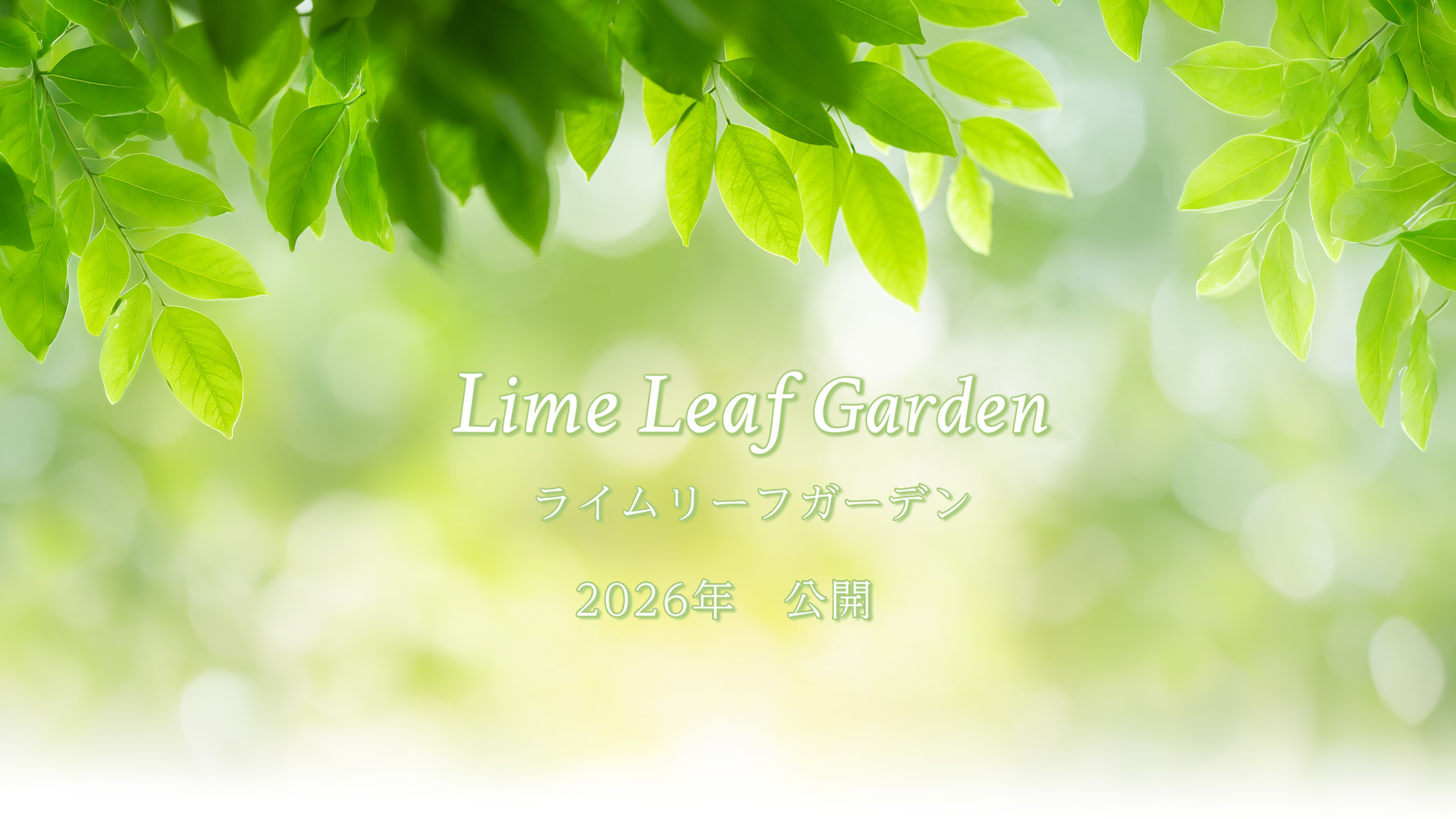 Lime Leaf Garden　トップページ画像